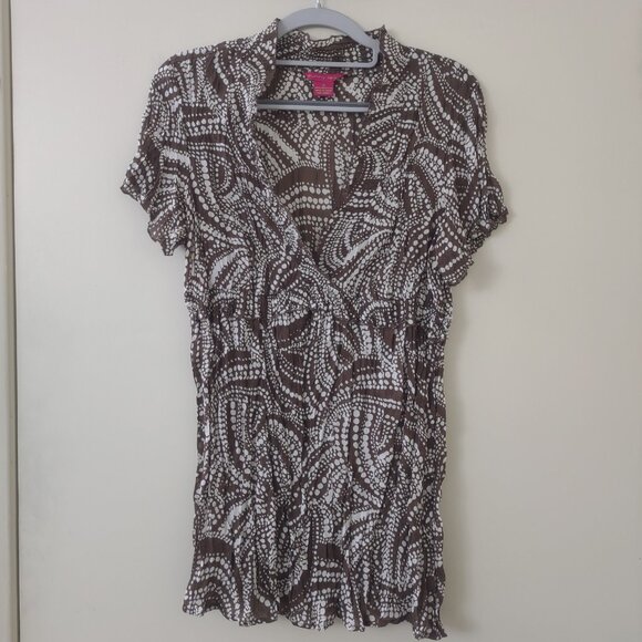 Empire Faux Wrap Top - Picture 1 of 3